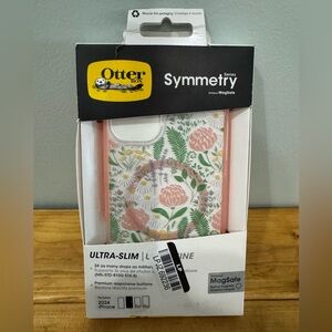 OtterBox Symmetry Series MagSafe iPhone 16 Pro - Peachy Bloom